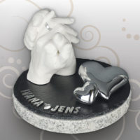 Handabdruck Ehepaar-Hochzeitsgeschenk